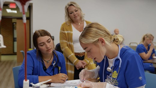 2.1K views · 32 reactions | South Dakota State - College of Nursing provides a strong academic program, professors with first-hand knowledge and a realistic learning environment for future nurses. Its outstanding programs are offered on four campuses in South Dakota, making education more accessible to students. Learn more about the #SDState College of Nursing and how to advance your career in the health care field: https://www.sdstate.edu/nursing | South Dakota State University | Facebook