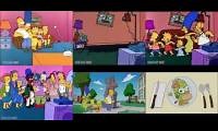 Mix of 6 videos from youtube : The Simpsons Intro Comparison (1990-Present) (REMASTERED)