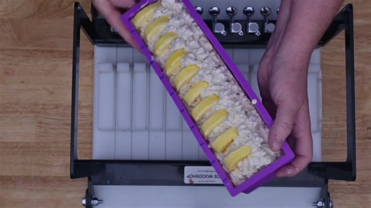 Lemon Bar Cold Press Soap! #soapcutting #leamonbarsoap #decorativesoap #coldpresssoap #beautifulsoap #lemonbar