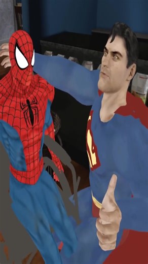 Watch this it till the end, you won't regret it! #vr #funny #hilarious #spiderman #superman #virtualreality #vrchat #crippled #merptv #fy #fyp