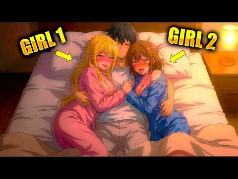 Lucky Boy Gets 2 Girlfriends and They Let Him Do Whatever He Wants