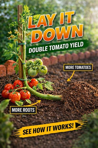 Why Plant Tomatoes Sideways? | Gardening Tips