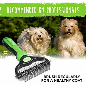 Dual-Sided Grooming Rake