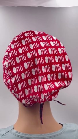 Colorful Text Words Scrub Caps. OMG, All Styles, Various Sizes. Colorful, Vibrant, Social Media Talk. - Etsy