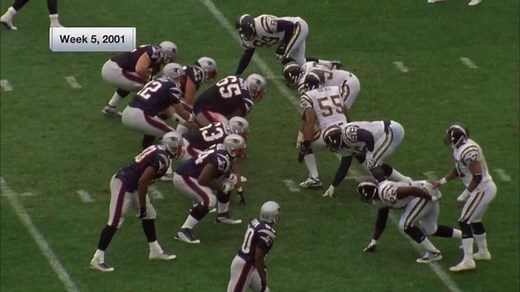 Flashback: Tom Brady's first career touchdown pass in 2001