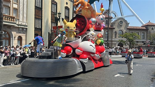 PHOTOS, VIDEO: 2025 NO LIMIT! Summer Splash Parade Featuring Water Pokemon, Mario Characters, and More at Universal Studios Japan - WDW News Today