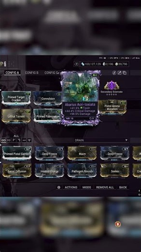 THE AKARIUS PRIME IS AMAZING #warframe #warframecreator #warframetips #gaming