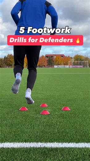 •Soccer •Workouts •Coaching on Instagram: "5 Drills To Improve Footwork 🔥 . If you want to improve in each area of your game, click the link in our bio 🔗 . . . #soccer #fastfeet #football #soccerplayers #footballers #soccertraining #soccertime"