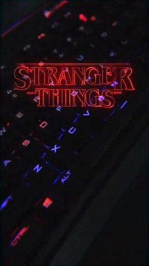 STRANGER THINGS | CORSAIR iCUE RGB Profile #strangerthings #corsair #strangerthings5
