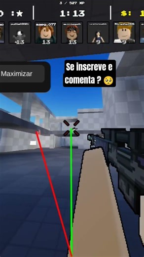 SCRIPT AIMBOT PARA FPS PASSEIO #youtube #roblox #jogandorobloxcominscritos