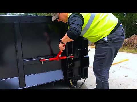 Rock Box Hook Lift Roll Off Container