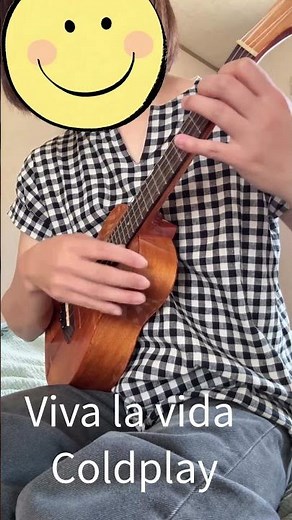 【Viva la vida: Coldplay】Ukulele James Hill Duet for one Practice #jameshill #ukulele #duetforone