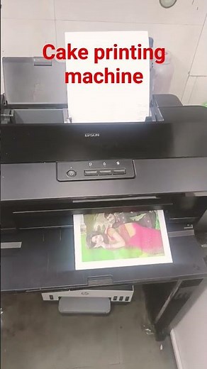 Epson L1800 Cake printing machine
