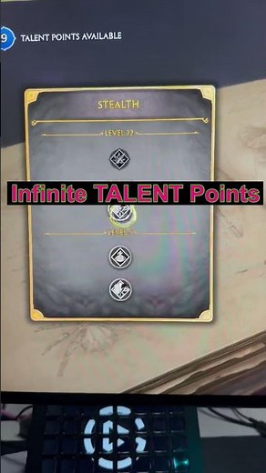 Hogwarts Legacy: Infinite Talent points hack. #shorts