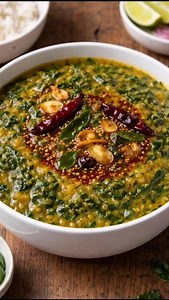 Palak Dal Recipe | Healthy Spinach Dal Tadka | Easy Dhaba Style Dal Palak#food #viral