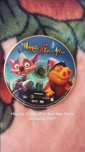 Happily N'ever After And New Movie Unboxing DVD? 📀🧚‍♀️🔮🧙‍♂️🎂👨‍🍳🐺🧹🧼