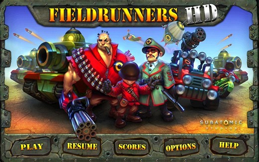 【fieldrunners】 坚守阵地 游戏原声集OST