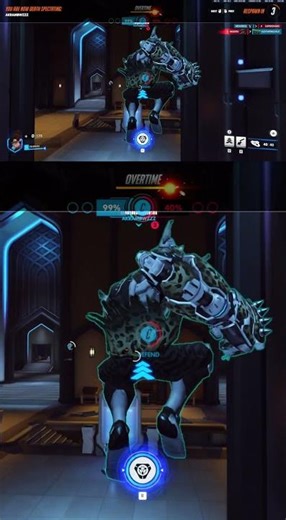 Enemy ult only hits Tracer – the insane clutch! #Tracer #UltimatePlay #OWClutch