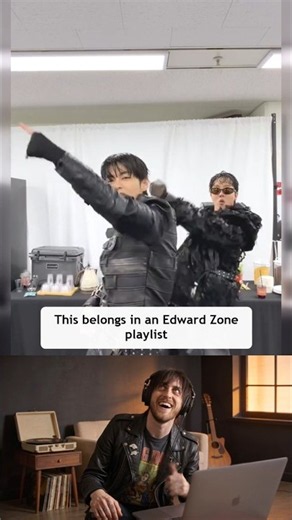 This belongs in an Edward Zone playlist #rockband #streamingservice #edwardzone