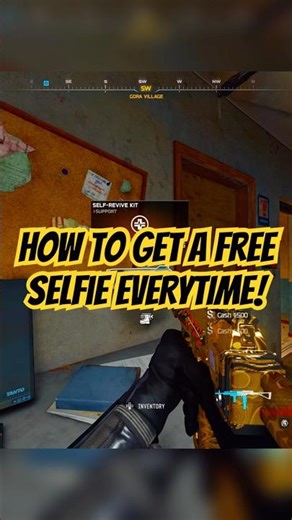 How to get a FREE Self Revive EVERYTIME in Verdansk! 🔥 #howto #tutorial #selfie
