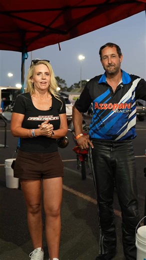 Alex Borg took the Extreme Motorcycle Masters victory at the ANDRA Drag Racing Masters last Saturday - before he did, Sandra Horne caught up with him in the pits to get the skinny on his racing program. 📹 Matthew Mendens 🎤 Sandra Horne - Model/Host/Presenter & MC #andradragracing #andradragracingmasters #sydneydragway | Australian National Drag Racing Association