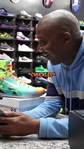 HIS DAD IS A BASKETBALL LEGEND🏀🐐 #ramitheicon #sneakers #shorts