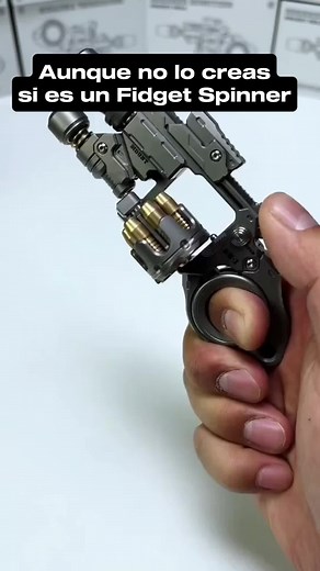 Fidget Spinner para Adultos: Revólver y Diversión