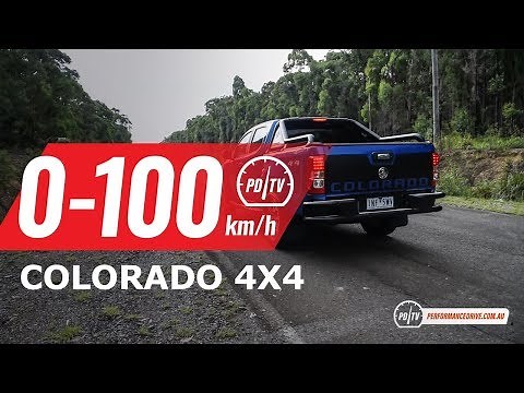 2019 Holden Colorado LTZ (auto) 0-100km/h & engine sound