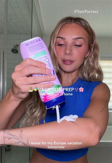 Nair Body Cream Hair Remover review before vacation