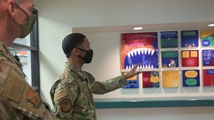 Several colorful murals are popping up across Kirtland AFB to get people talking about innovation and how they can bring their ideas to the spotlight. | Kirtland Air Force Base