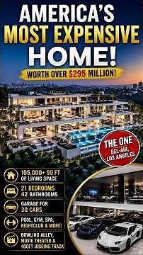 America's Most Expensive Home 🇺🇸 | Inside The $150 Million Mega Mansion! 🤯