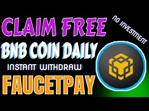 Free BNB Faucet 2025 | Claim Binance Coin Instantly No Deposit
