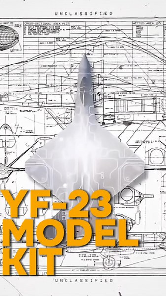 Inside the Dragon YF-23 Aircraft Model Kit Review