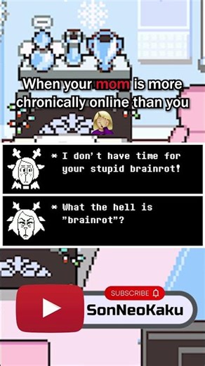 Carol is hopeless 🤦‍♀️ #deltarune #undertale #meme #noelle #funny #relatable #fandub #parenting