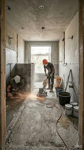 Luxury Epoxy Bathroom Transformation | Walk-In Shower Renovation Timelapse