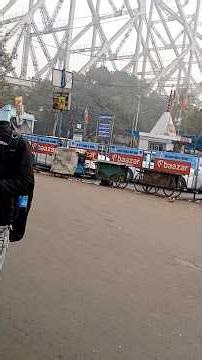 Howrah Railway Station and Howrah Bridge full vlod #travel #train #railway #vlog #funny