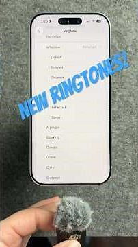 Listen to all of Apple’s new ringtones in iOS 26!