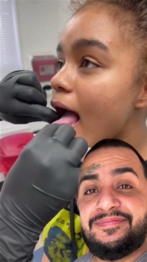 Applying a Piercing in Virginia #bodypiercer #react