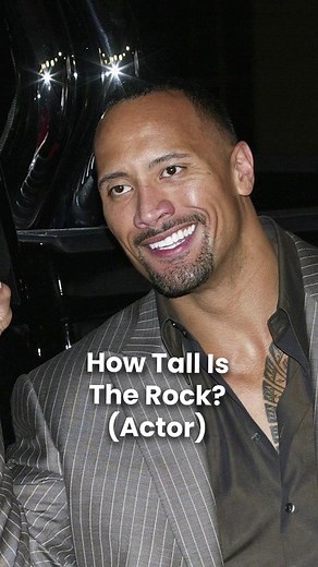 Dwayne Johnson: ¿Cuánto mide realmente?