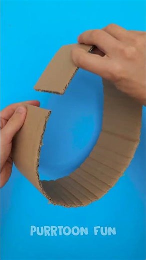 📦 Make a Cool HAT from Cardboard 😍 Easy Creative Fun! ✨ #DIY #Kids #Cartoon