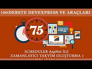 DevExpress Ders 75 Scheduler AspNet ile Zamanlayıcı Takvim Oluşturma 1