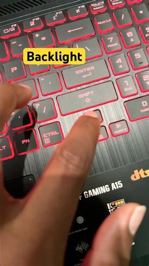 Asus Tuf Gaming A15 Series Laptop Keyboard Backlight Not Working Problem#macnitesh#keyboardtricks