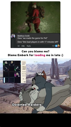 Don’t blame me, Embark loaded me in late 😂