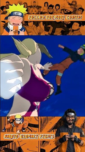 Lady Tsunade sexy bikini attack Naruto Uzumaki #naruto #animes #viral #shorts