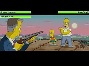 The Simpsons Movie (2007) Final Battle with healthbars 2/2
