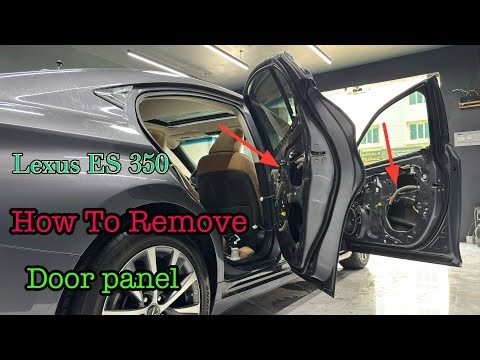 How To Remove Lexes ES Door Panel || Remove Door Panel Lexus Es 350