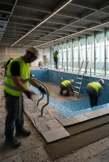 Stunning Luxury Indoor Pool Transformation | Resort Style Pool Room