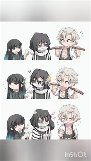 Sanemi X Obanai X Muichiro cute chibi moments 🤭 ....