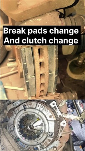 Break change And clutch change 🚘💯 #ytshorts #automobile #rahul #break