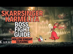 Hollow Knight Silksong - SKARRSINGER KARMELITA Boss Fight